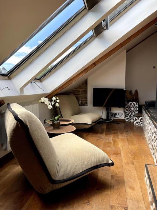Loft A Pont-Aven, Vue Panoramique Sur L'Aven Apartment Exterior foto